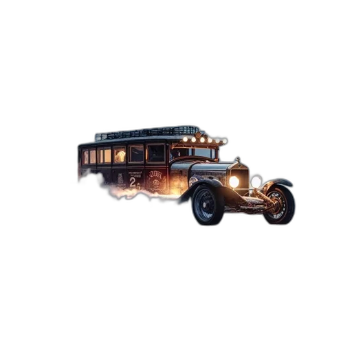 car, concept art, 3d render, pixel art transparent PNG cut-out