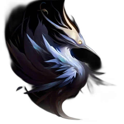dragon, mask, creature, staff transparent PNG cut-out