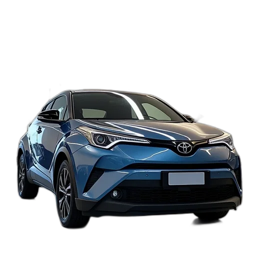 car, 3d render, toyota, other transparent PNG cut-out