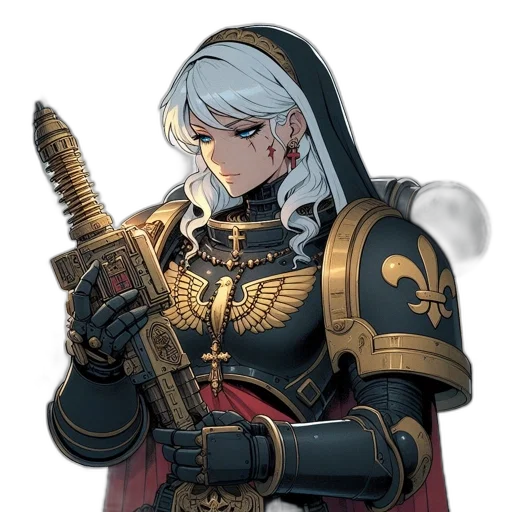weapon, sword, staff, crown transparent PNG cut-out