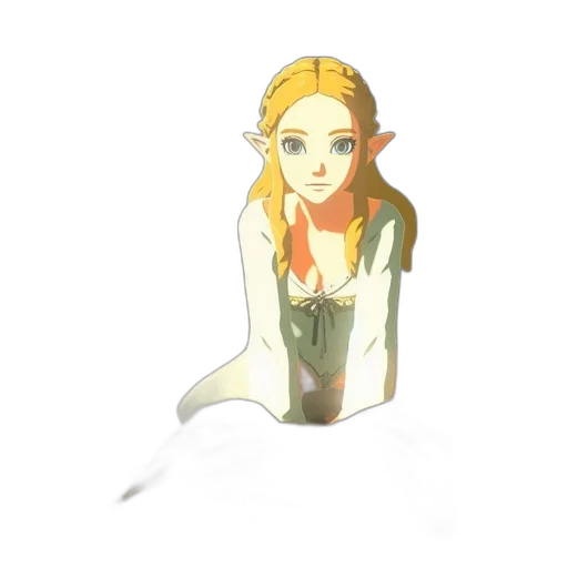 dress, crown, staff, face transparent PNG cut-out