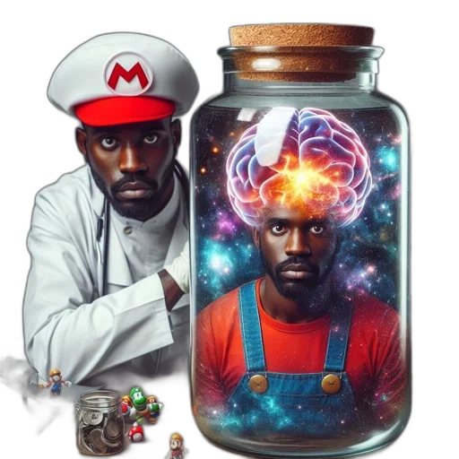 bottle, concept art, comic book art, pixel art transparent PNG cut-out