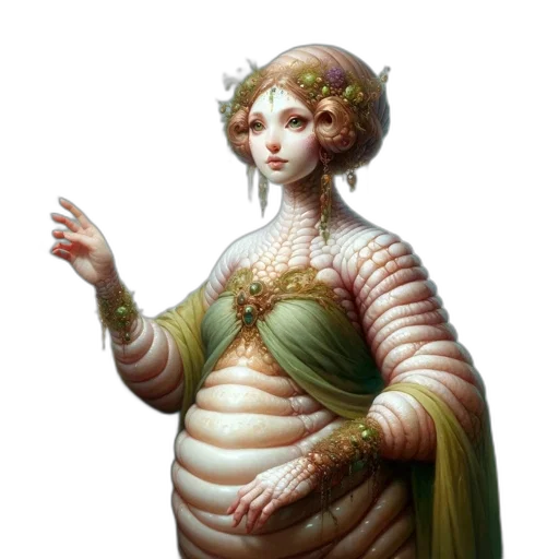 dress, creature, fantasy art, concept art transparent PNG cut-out