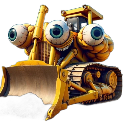 robot, weapon, car, animal transparent PNG cut-out