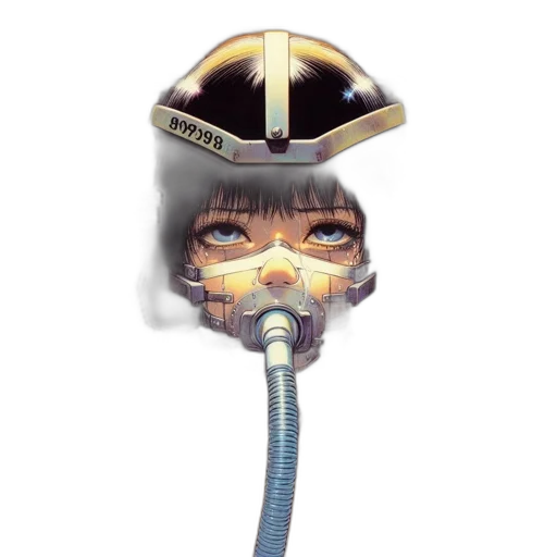 robot, staff, mask, weapon transparent PNG cut-out
