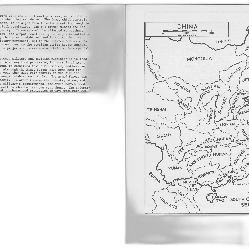 underwater, map, china, title transparent PNG cut-out