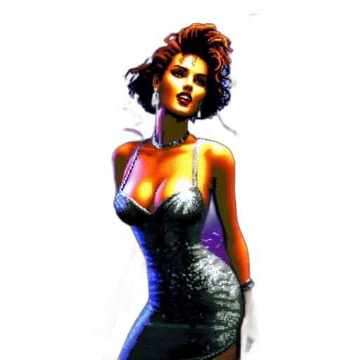 dress, jewelry, concept art, comic book art transparent PNG cut-out