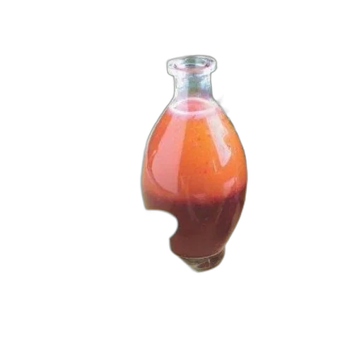 bottle, food, dress, 3d render transparent PNG cut-out