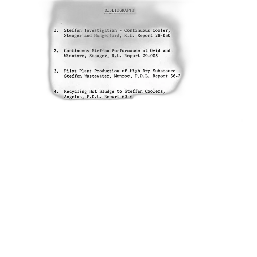 bibliography, page, lists, four transparent PNG cut-out