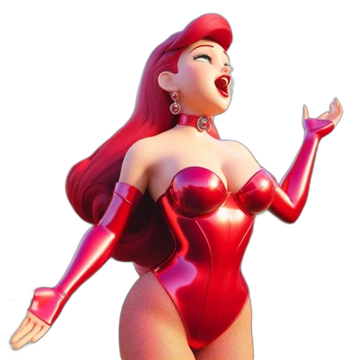 dress, 3d render, concept art, comic book art transparent PNG cut-out