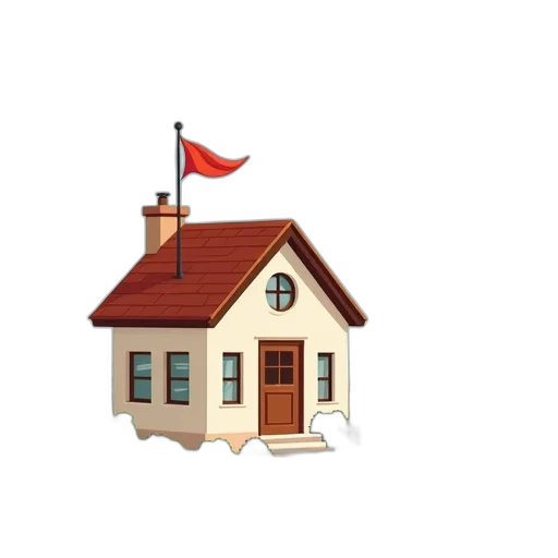 building, 3d render, concept art, pixel art transparent PNG cut-out