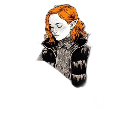 jacket, face, hair, crown transparent PNG cut-out