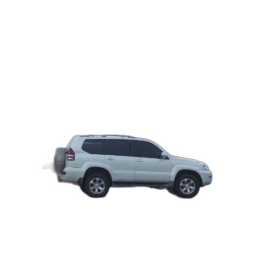 car, 3d render, white, suv transparent PNG cut-out