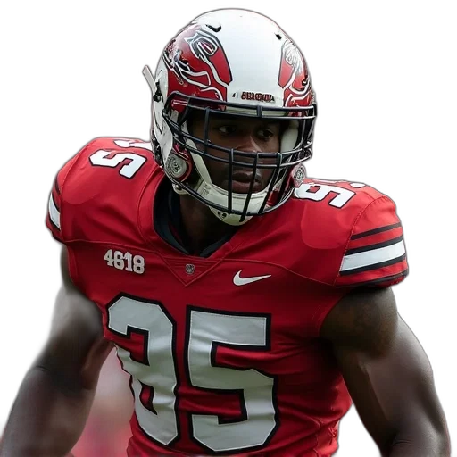 georgia, football, team, playing transparent PNG cut-out