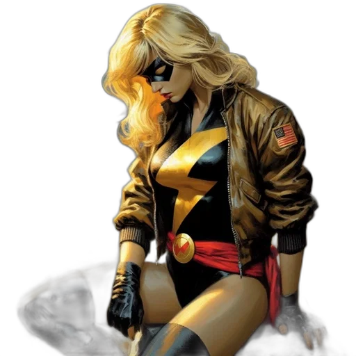 jacket, comic book art, concept art, fantasy art transparent PNG cut-out