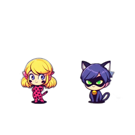 pixel art, anime, concept art, comic book art transparent PNG cut-out