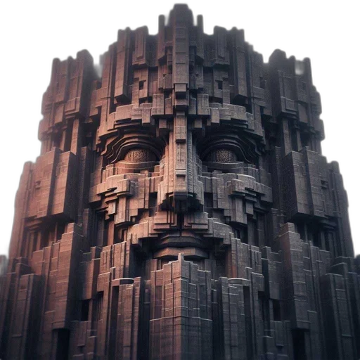 crown, building, face, mask transparent PNG cut-out
