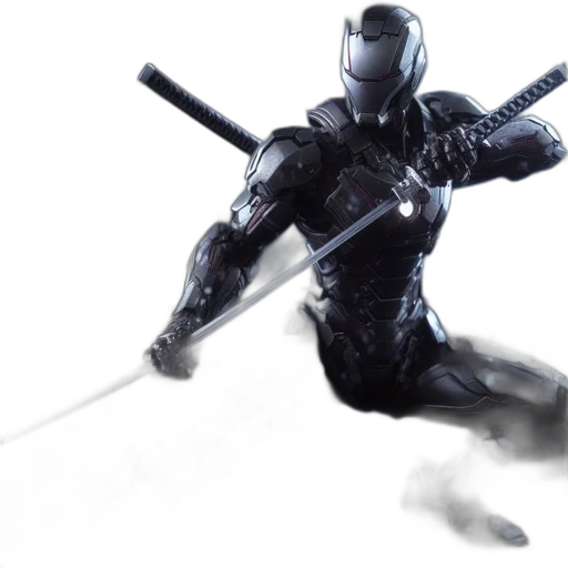 sword, weapon, robot, concept art transparent PNG cut-out
