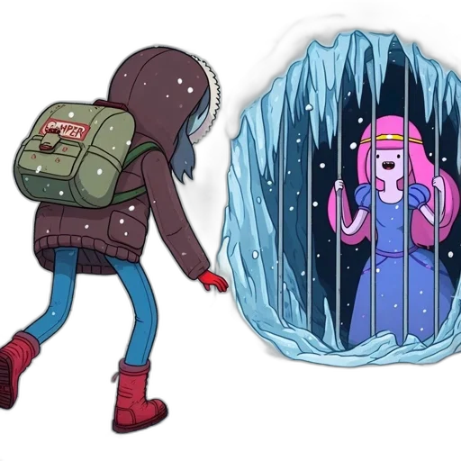 jacket, umbrella, creature, mask transparent PNG cut-out