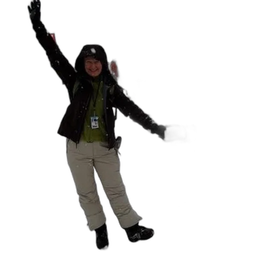 staff, jacket, umbrella, creature transparent PNG cut-out
