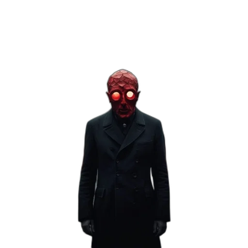 mask, creature, face, staff transparent PNG cut-out