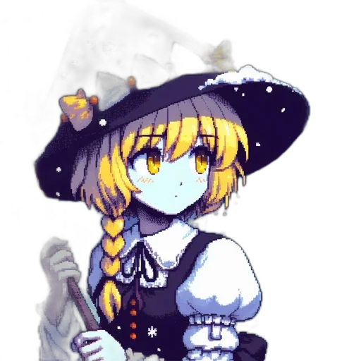 staff, hat, weapon, dress transparent PNG cut-out