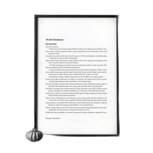 framed, black, white, poster transparent PNG cut-out
