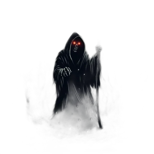 creature, mask, staff, face transparent PNG cut-out