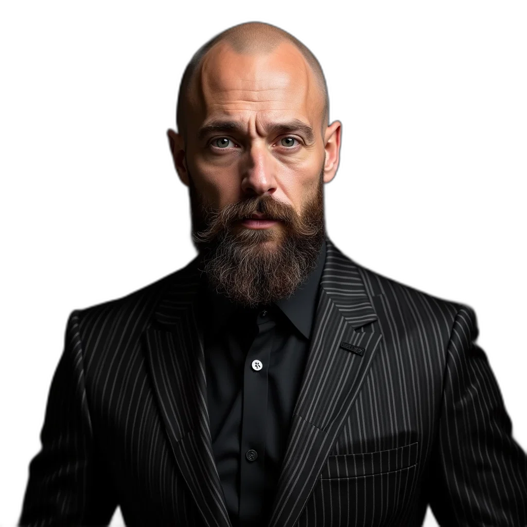 jacket, face, staff, hair transparent PNG cut-out