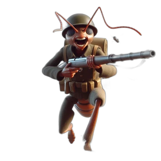 weapon, staff, animal, jacket transparent PNG cut-out
