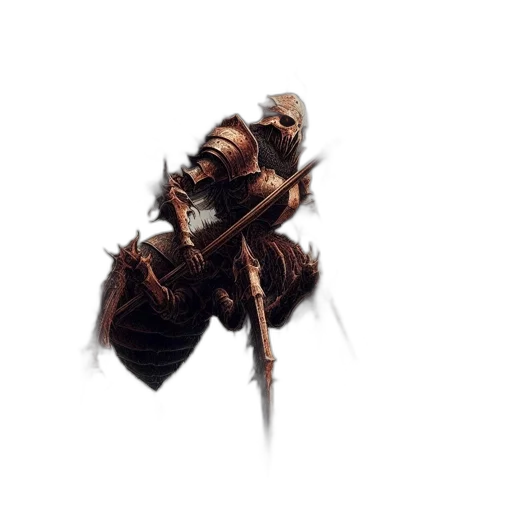 weapon, creature, dragon, staff transparent PNG cut-out