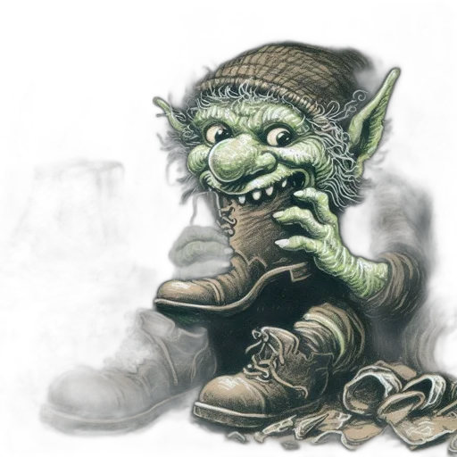 creature, shoes, mask, concept art transparent PNG cut-out