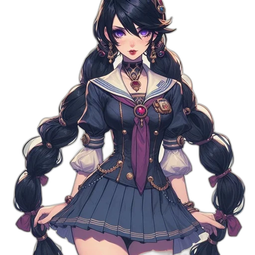 dress, staff, crown, weapon transparent PNG cut-out