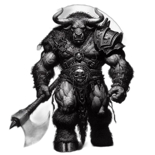 weapon, animal, creature, fantasy art transparent PNG cut-out