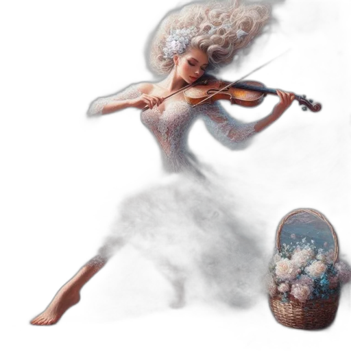 concept art, fantasy art, photorealistic, oil painting transparent PNG cut-out