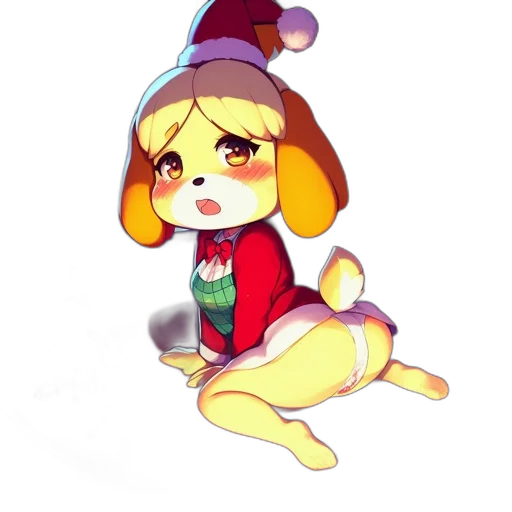 staff, creature, animal, hat transparent PNG cut-out