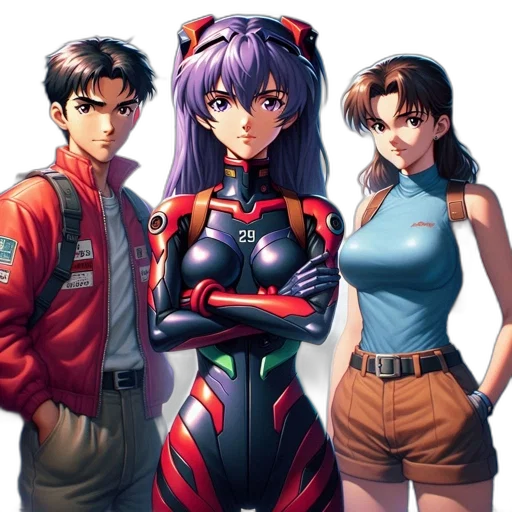 robot, jacket, weapon, anime transparent PNG cut-out
