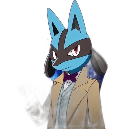 staff, jacket, mask, animal transparent PNG cut-out