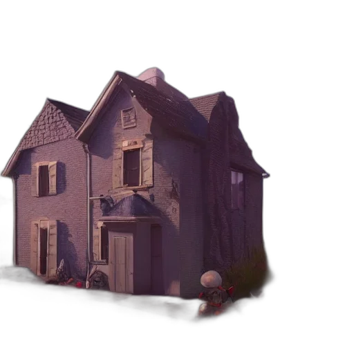 building, furniture, 3d render, concept art transparent PNG cut-out