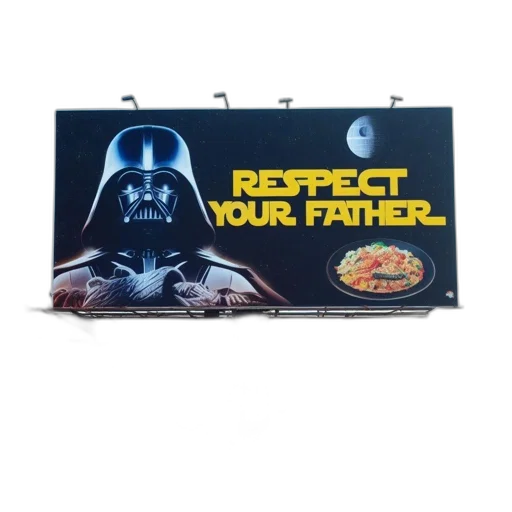 food, advertisement, displays, darth transparent PNG cut-out