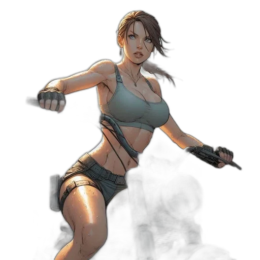 weapon, staff, concept art, cyberpunk transparent PNG cut-out