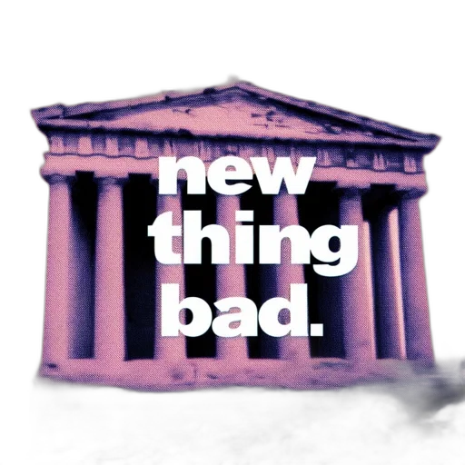 building, vaporwave, 3d render, ancient transparent PNG cut-out