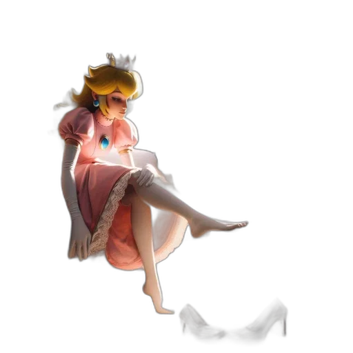 crown, dress, staff, sword transparent PNG cut-out