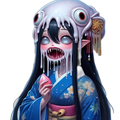 mask, creature, face, staff transparent PNG cut-out