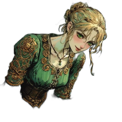 dress, jewelry, face, crown transparent PNG cut-out