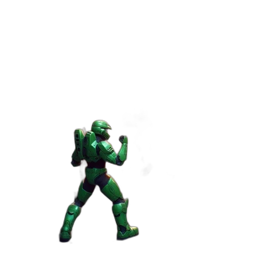 robot, creature, weapon, staff transparent PNG cut-out