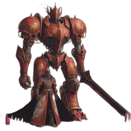 robot, sword, weapon, staff transparent PNG cut-out