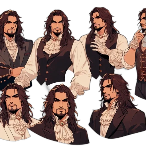 concept art, fantasy art, comic book art, cartoon transparent PNG cut-out