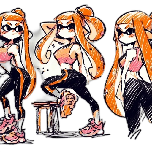 concept art, cartoon, anime, watercolor transparent PNG cut-out