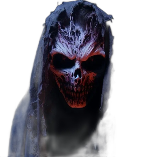 mask, face, creature, staff transparent PNG cut-out